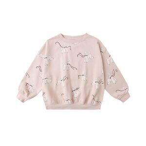 Rylee & Cru Girls  Relaxed Sweatshirt, Pink